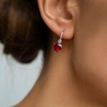 Серьги JE3752W-RED