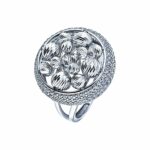 Кольцо Арт. 70926/3BCMR-00760-WH-2