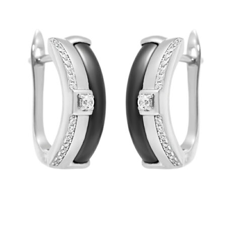 Серьги TC-E00689-B-W-W-X-W (Белый)